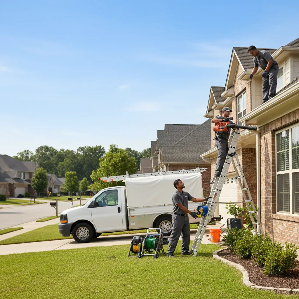 Home Gutter Service in De Soto, GA near me